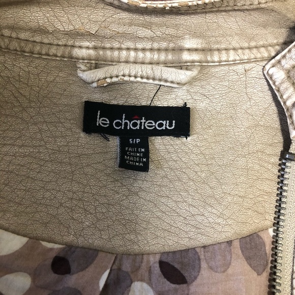 Le Chateau Leather Jacket - Picture 2 of 4